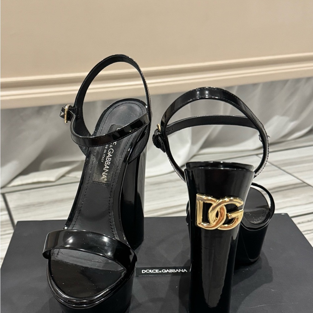 Dolce & Gabbana Black Women's Heels